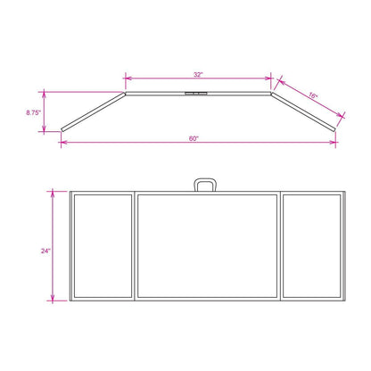 Voyager Supreme Folding Panel Display - TradeShowPlus