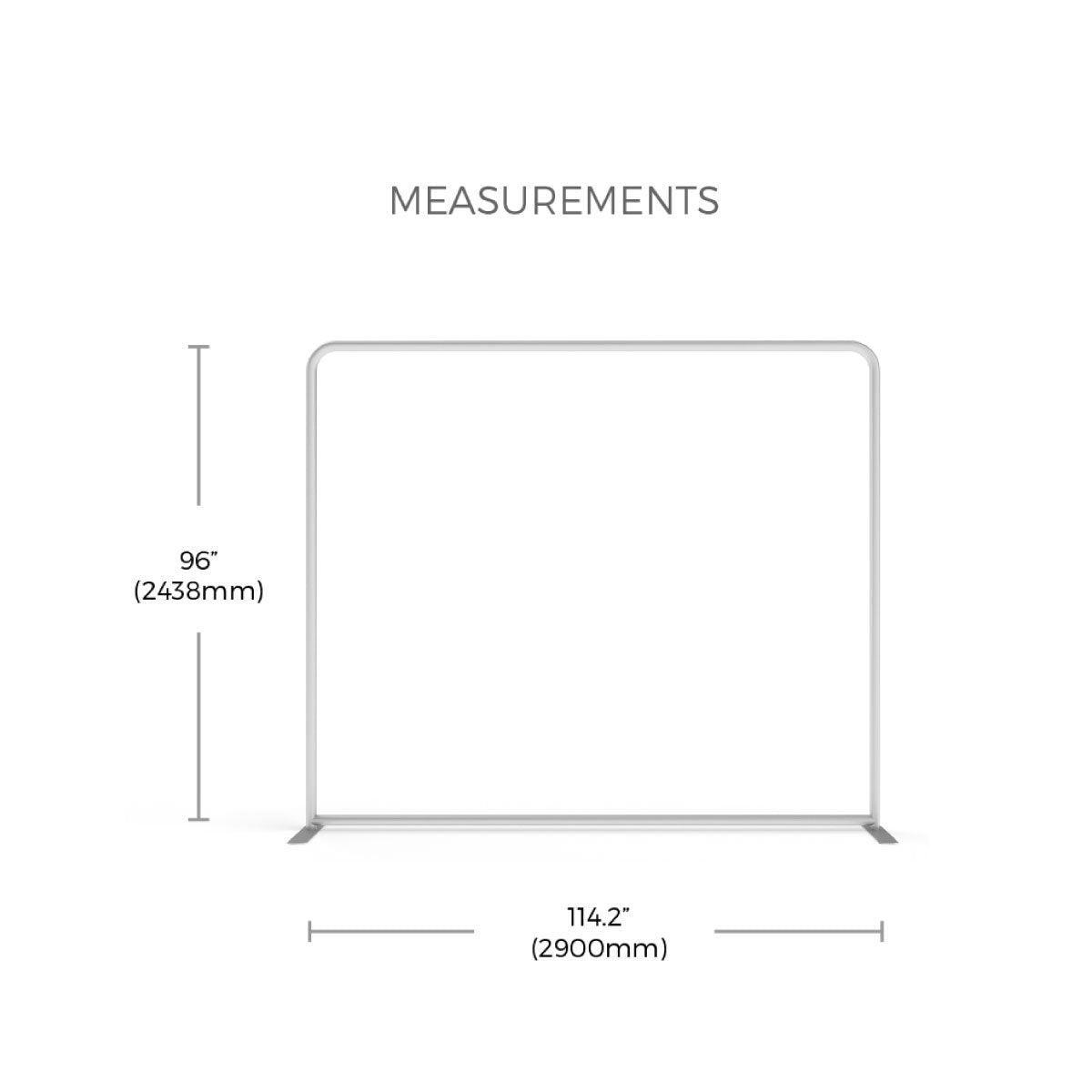 Wavelight 10ft LED Backlit Display - TradeShowPlus