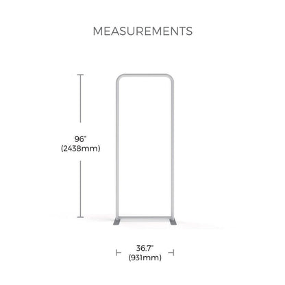 Wavelight 3ft LED Backlit Display - TradeShowPlus