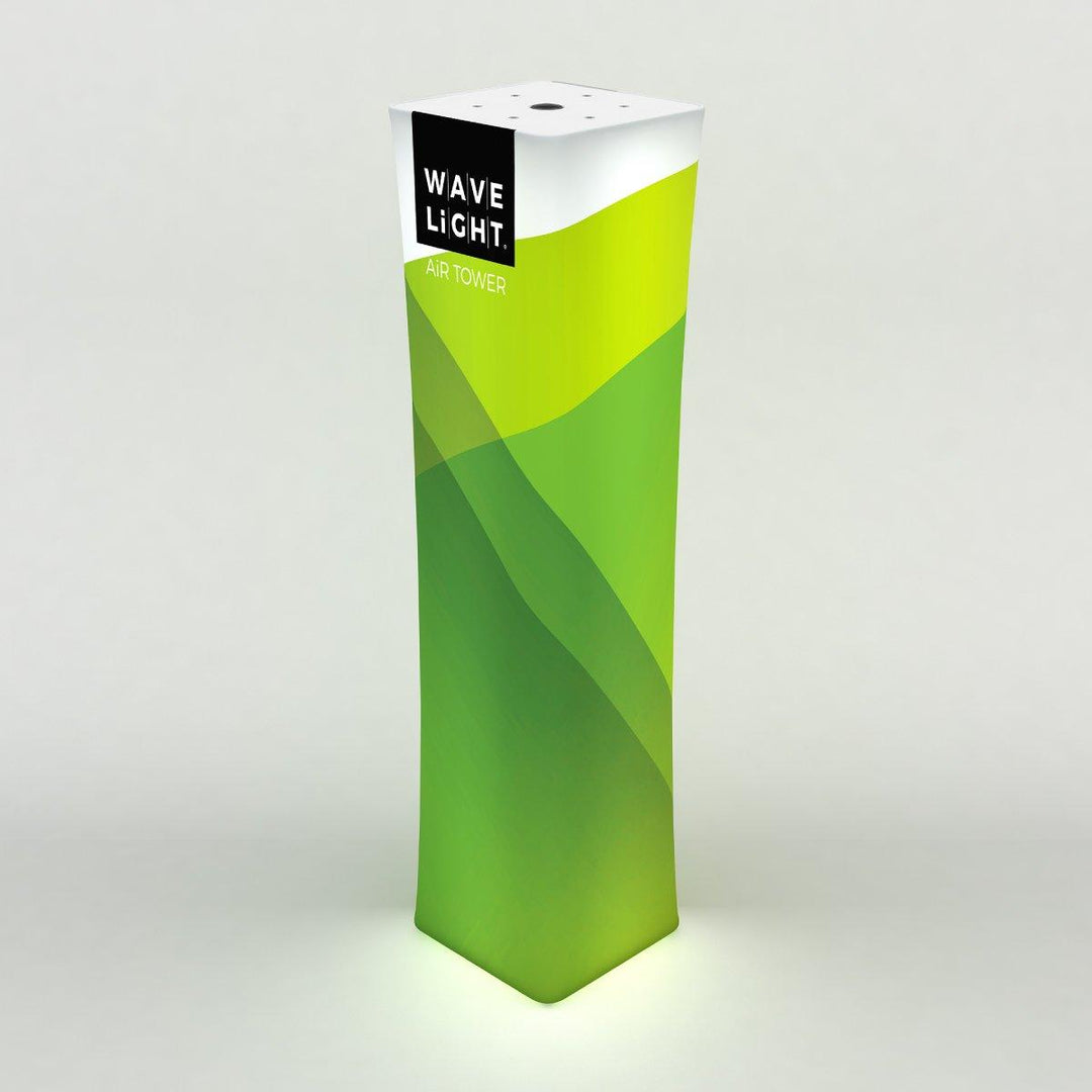 WaveLight Air Large Square Tower (Graphics Only) - TradeShowPlus