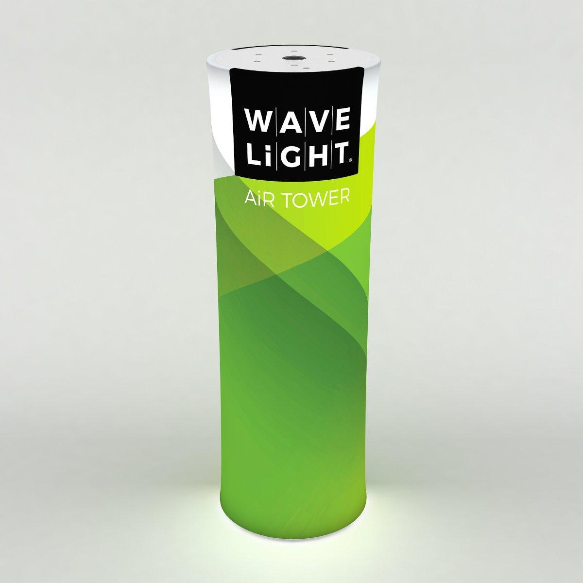 WaveLight Air Medium Circular Tower (Graphics Only) - TradeShowPlus