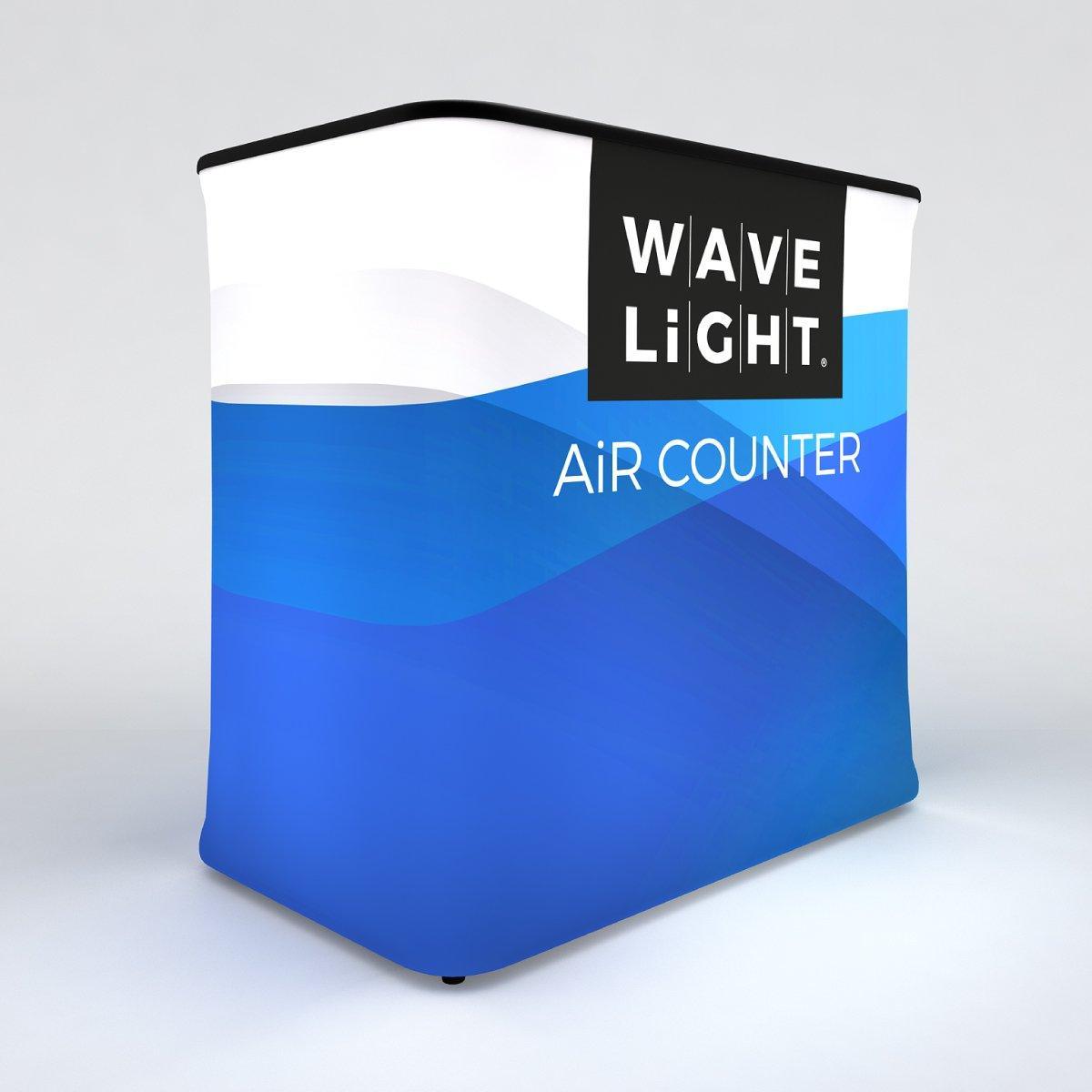 WaveLight Air Rectangle Counter - TradeShowPlus