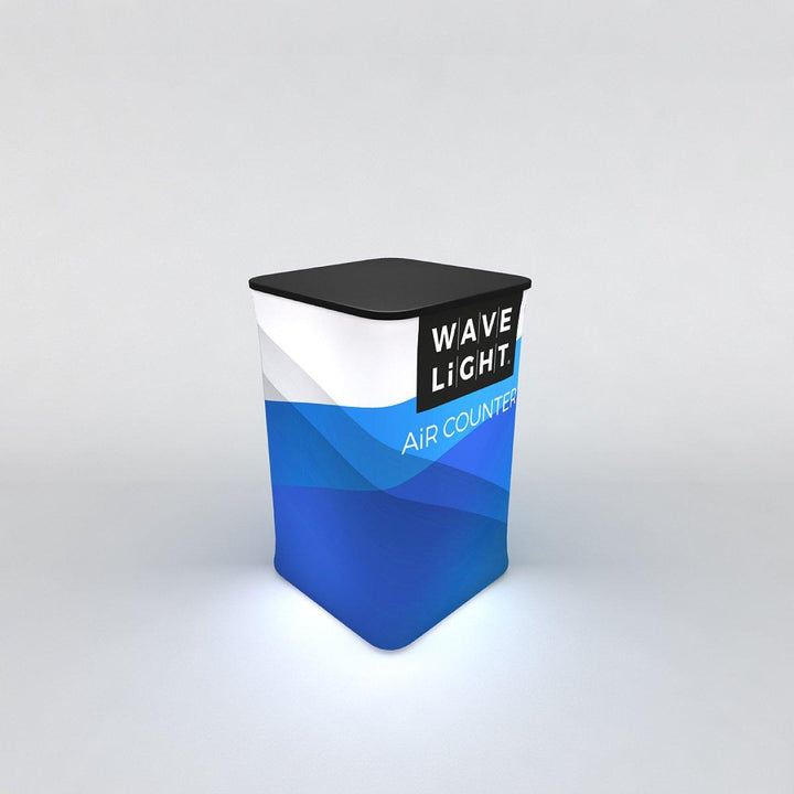 WaveLight Air Square Counter (Graphics Only) - TradeShowPlus