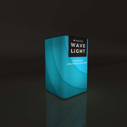 WaveLight Air Square Counter (Graphics Only) - TradeShowPlus