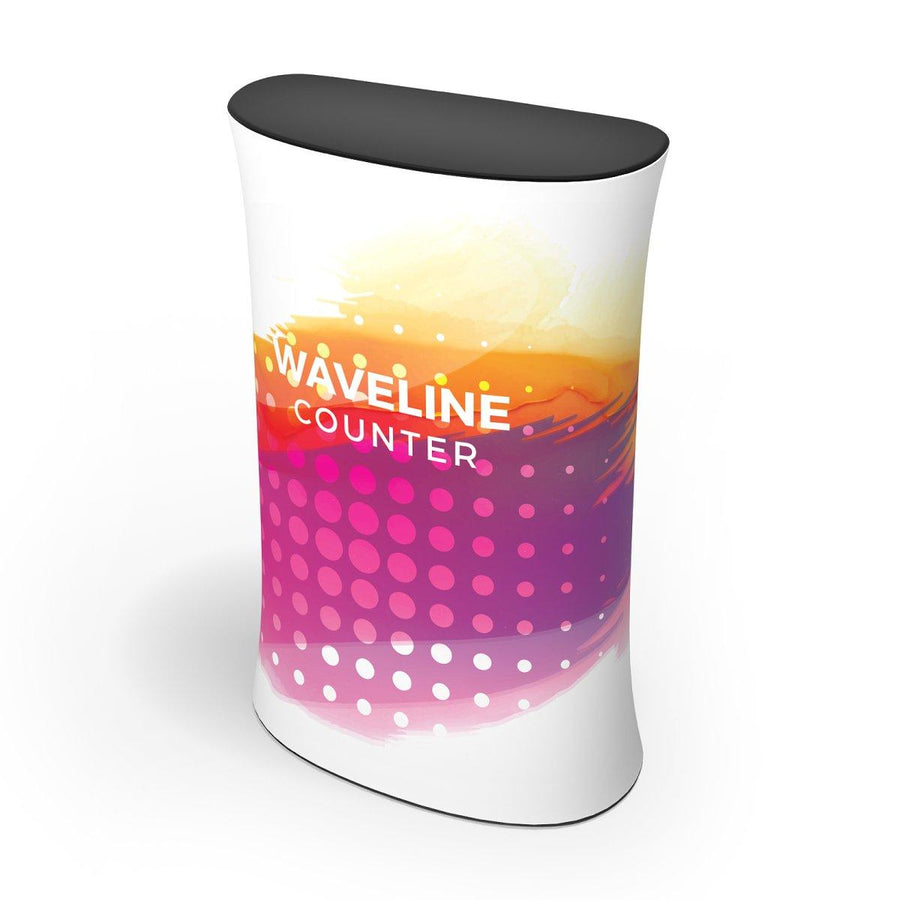 Waveline 44" Counter - TradeShowPlus