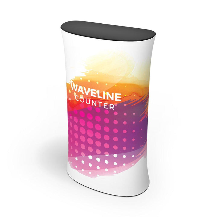 Waveline 49" Counter - TradeShowPlus