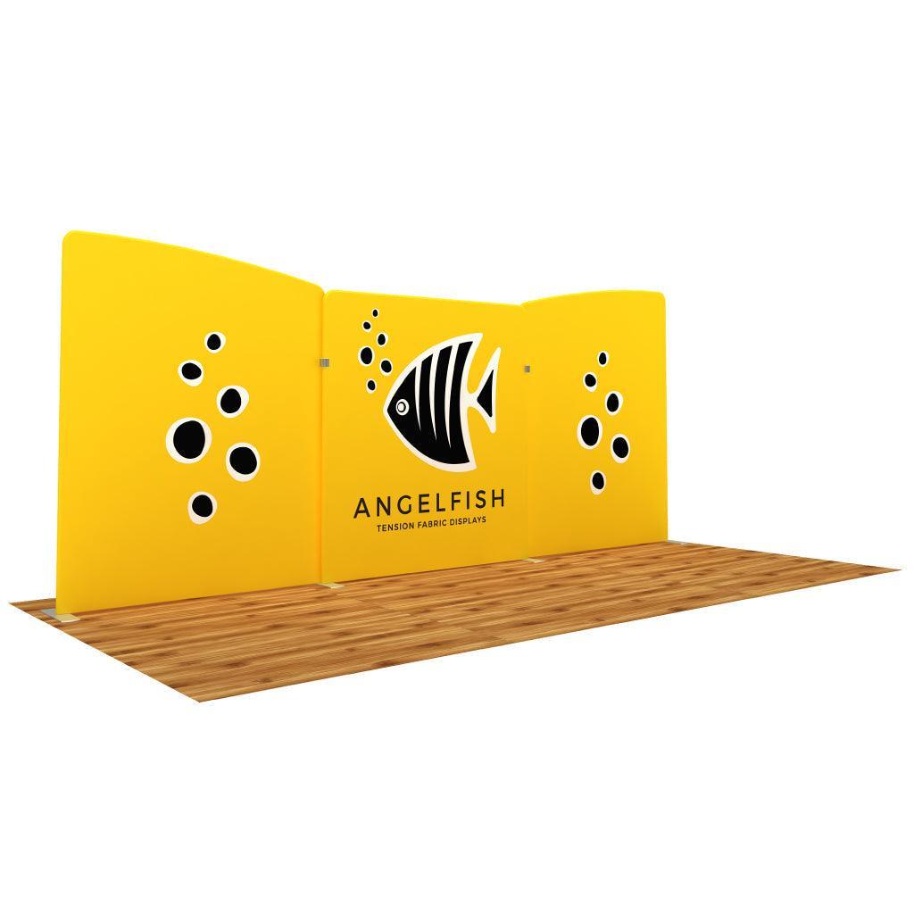 Waveline Angelfish-A Display (Graphics Only) - TradeShowPlus