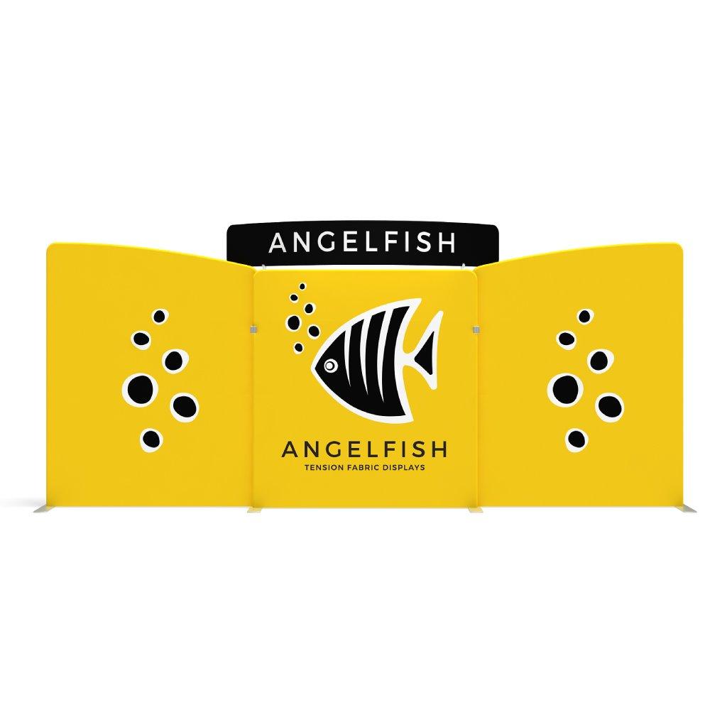 Waveline Angelfish-C Display (Graphics Only) - TradeShowPlus