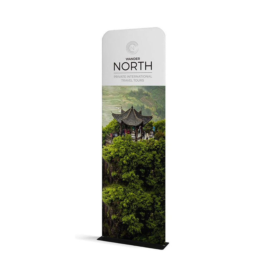 WaveLine Banner Stand 36 x 116 (Graphics Only) - TradeShowPlus