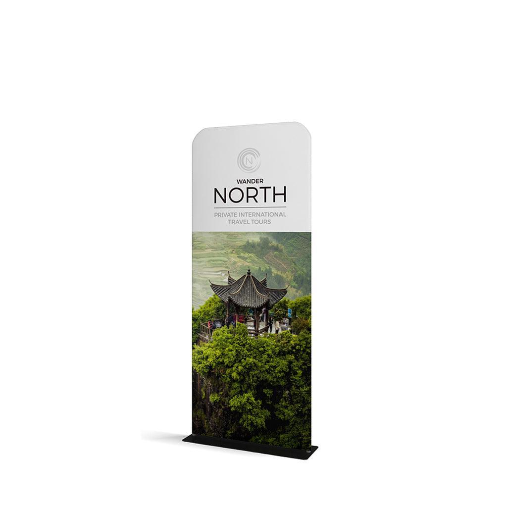 WaveLine Banner Stand 36 x 89 - TradeShowPlus