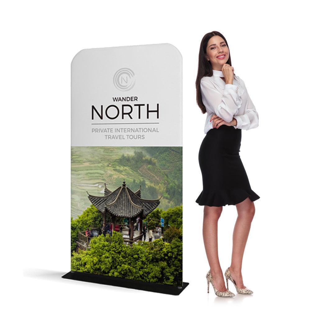 WaveLine Banner Stand 48 x 60 - TradeShowPlus