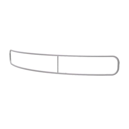 Curved trade show frame for custom fabric displays and exhibition booth setups