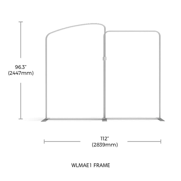 WaveLine Media WLMAE1 10ft Kit - TradeShowPlus