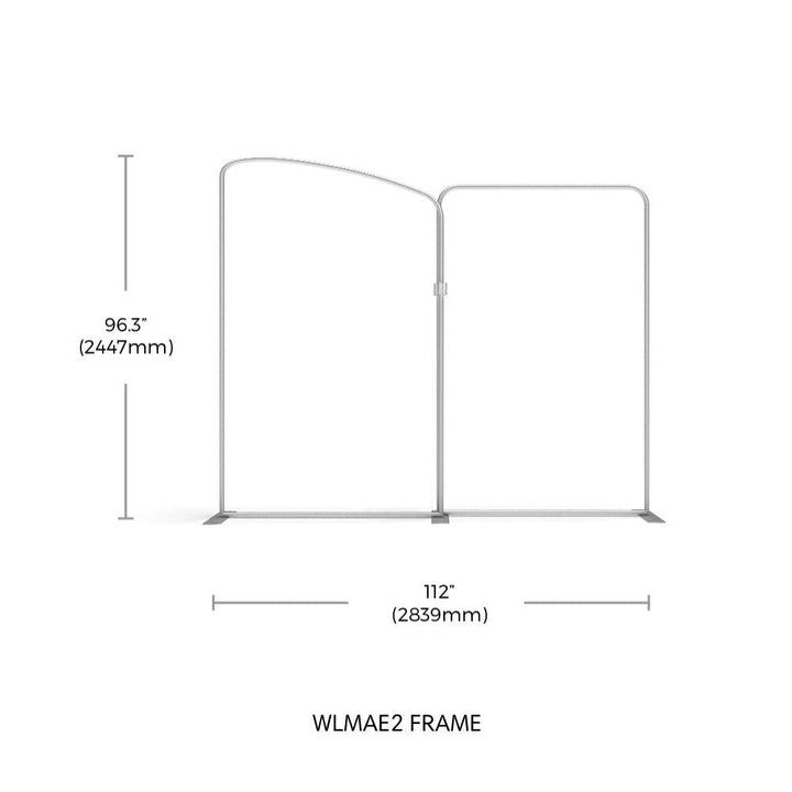 WaveLine Media WLMAE2 10ft Kit - TradeShowPlus