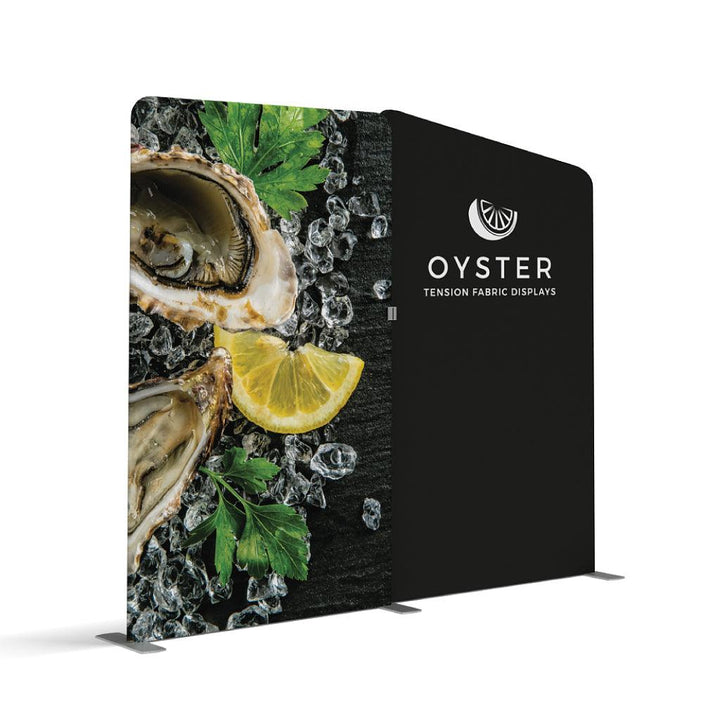 Waveline Oyster-A Display (Graphics Only) - TradeShowPlus