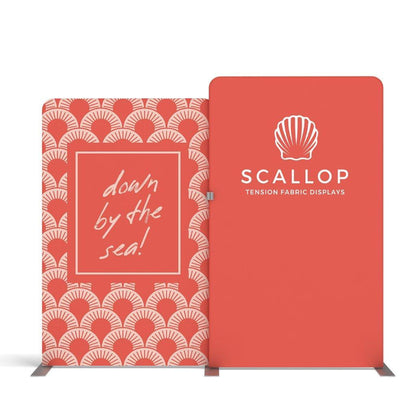 Waveline Scallop-A Display - TradeShowPlus