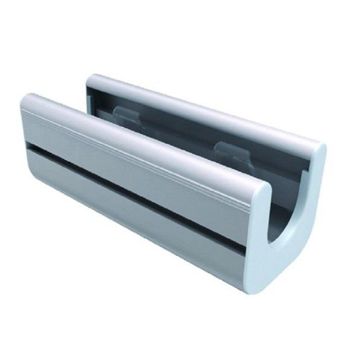 U-shaped waveline connector for trade show and exhibition display systems