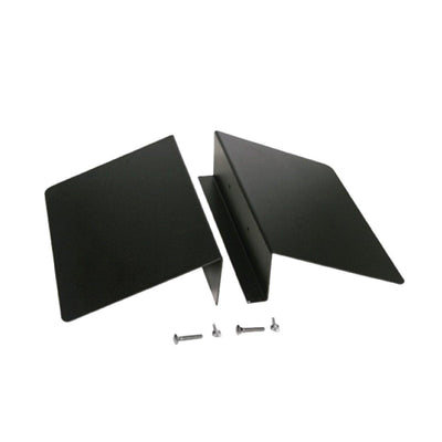 metal wedge sign holder parts with screws for trade shows and exhibitions display setup