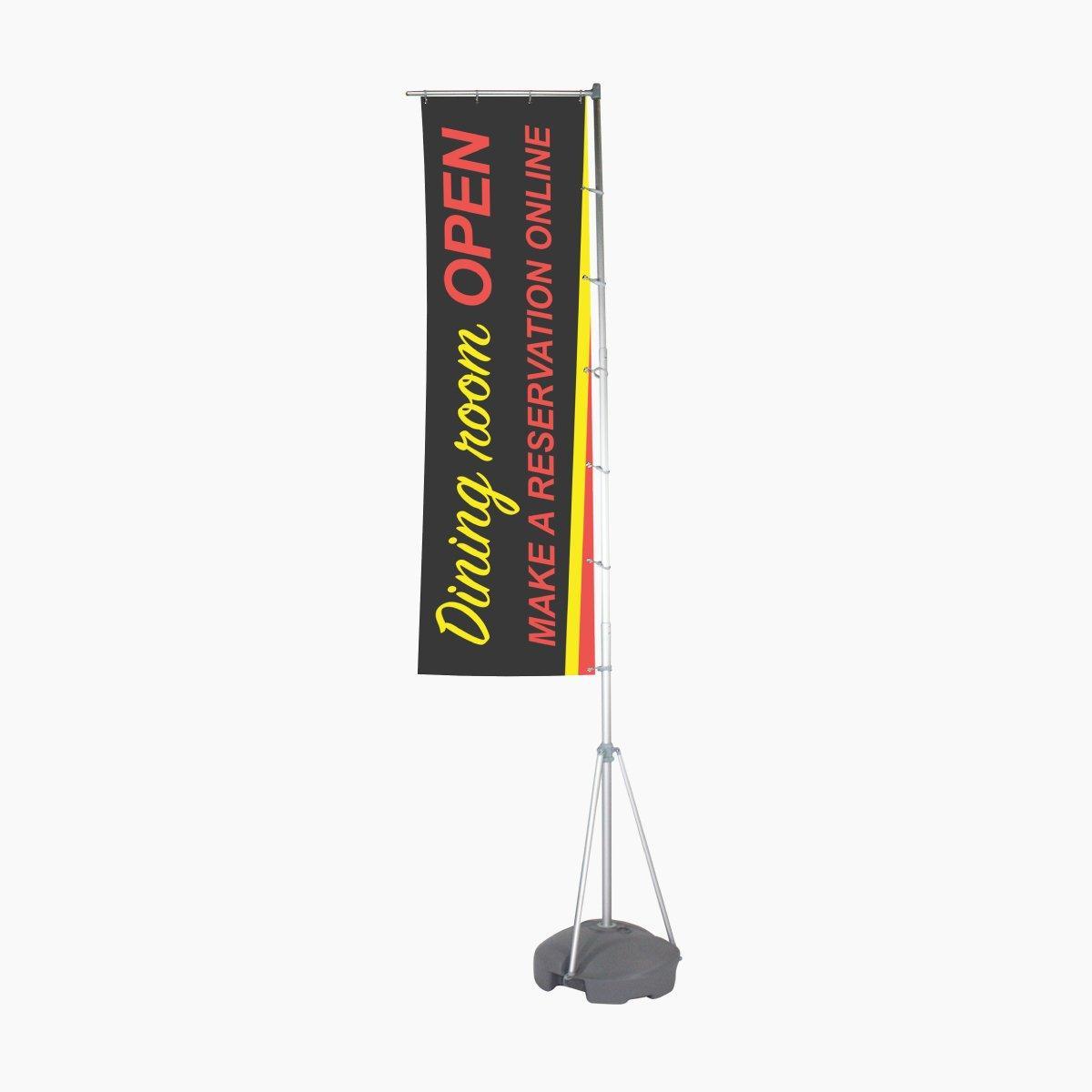 Wind Dancer LT Flag Stand - TradeShowPlus