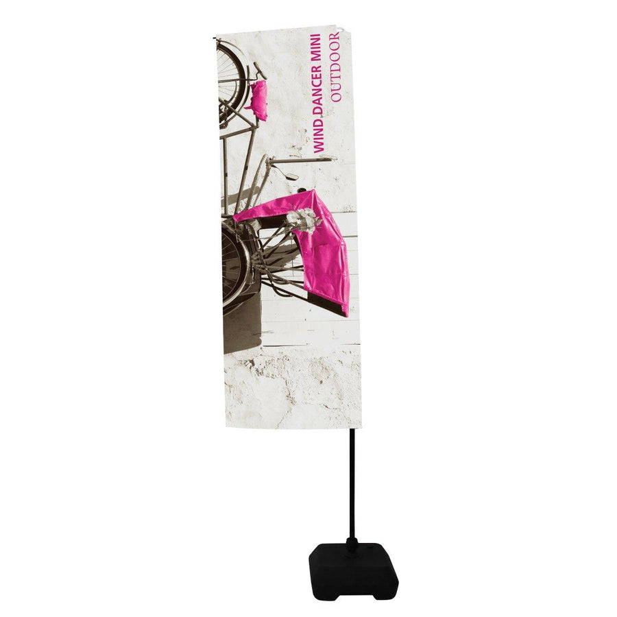Wind Dancer Mini Flag Stand (Graphics Only) - TradeShowPlus
