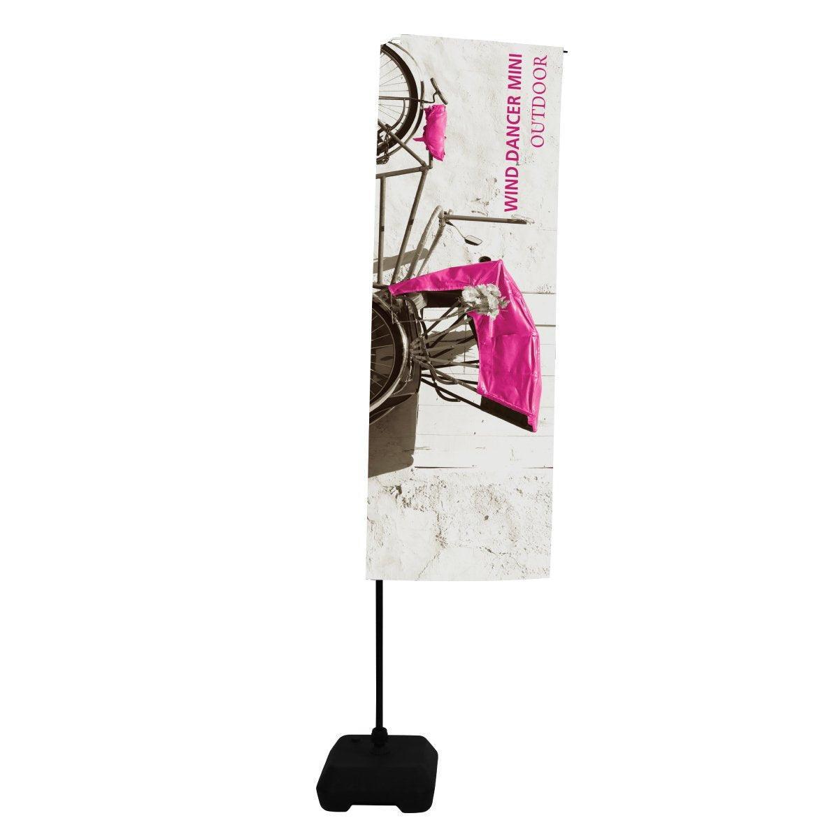 Wind Dancer Mini Flag Stand (Graphics Only) - TradeShowPlus