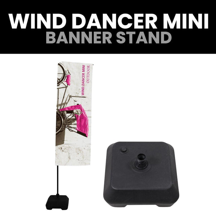 Wind Dancer Mini Flag Stand - TradeShowPlus