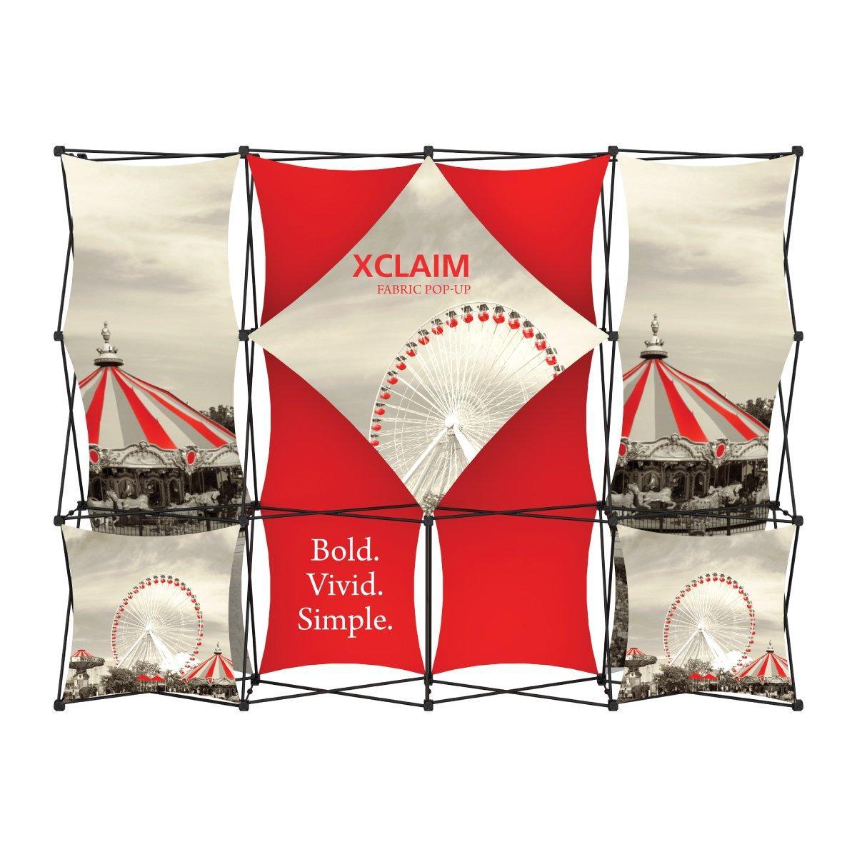 Xclaim 10ft Display 01 - TradeShowPlus