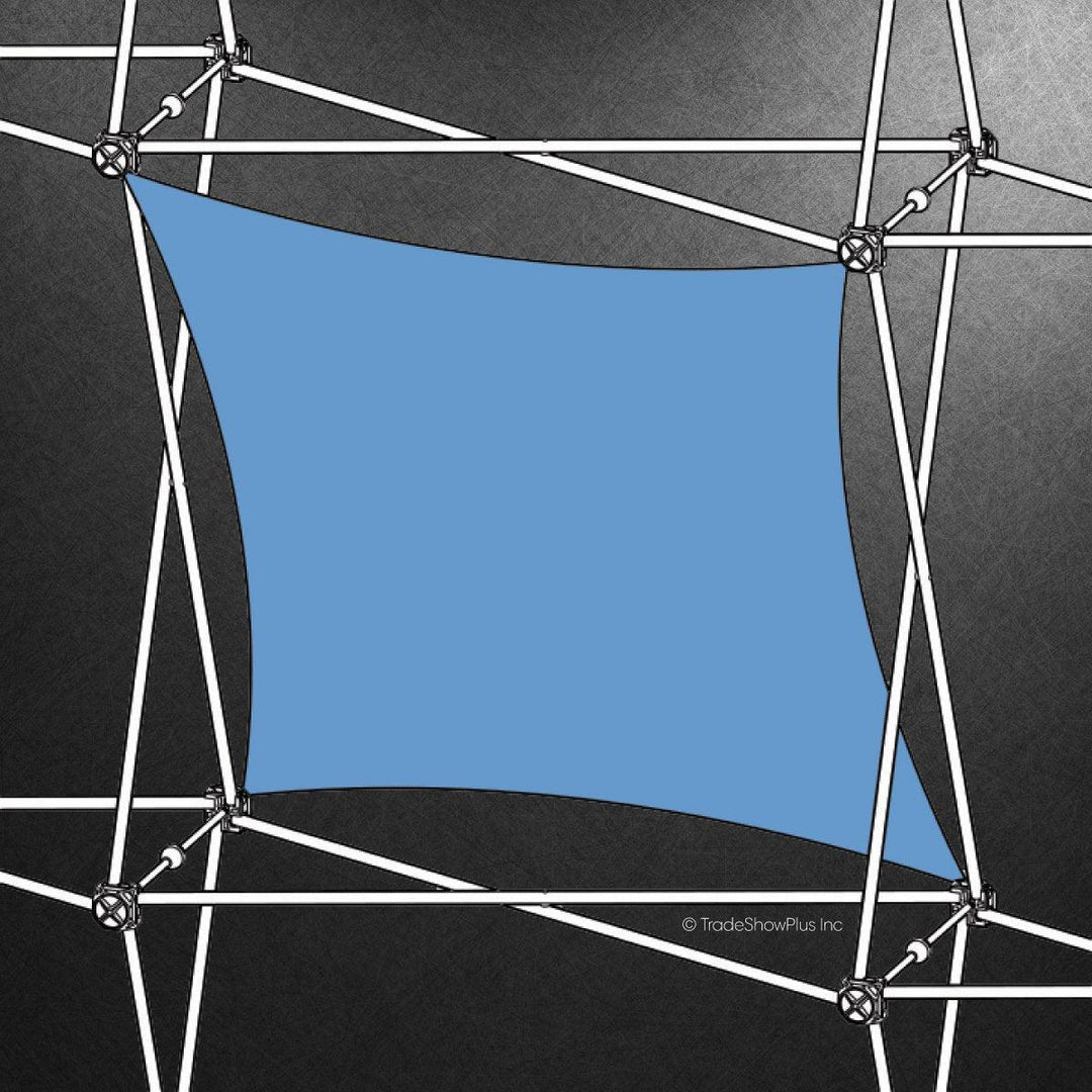 Xclaim (1x1 Quad) Vertical Thread Fabric Graphic - TradeShowPlus