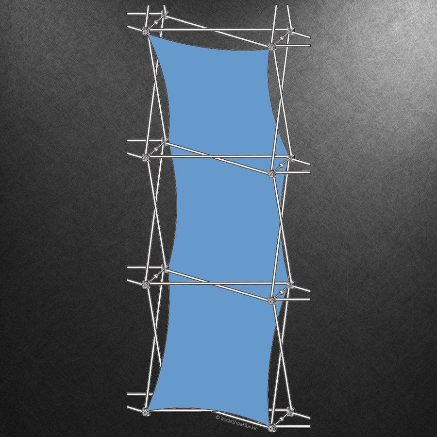 Xclaim (1x3 Quad) Double Thread Fabric Graphic - TradeShowPlus