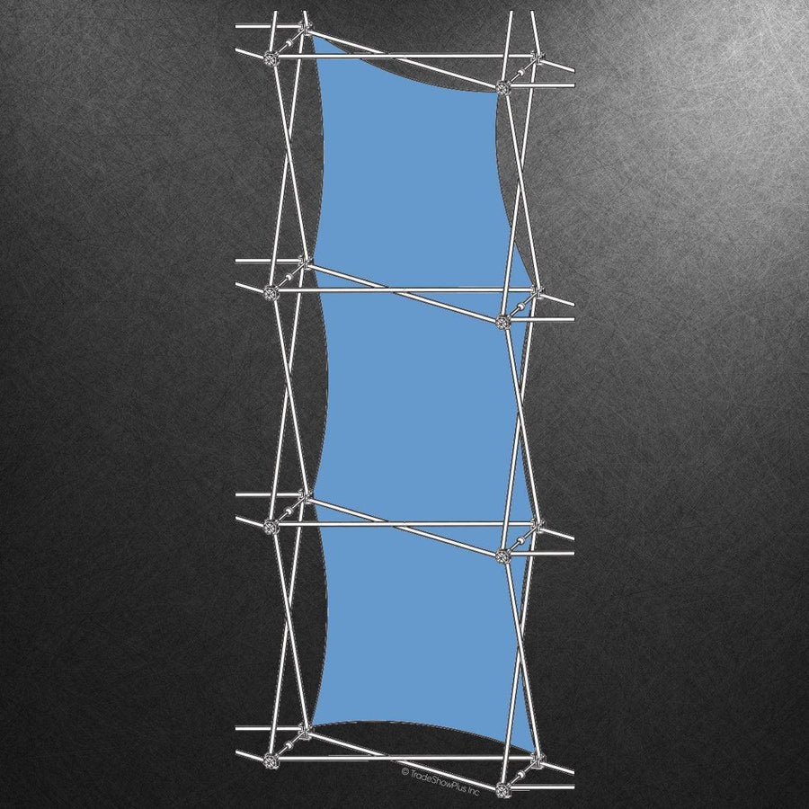 Xclaim (1x3 Quad) Single Twist Fabric Graphic - TradeShowPlus