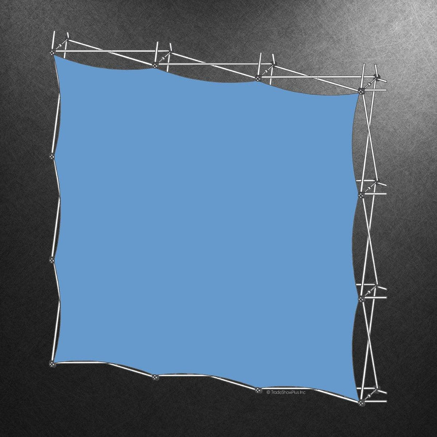 Xclaim (3x3 Quad) All Front Fabric Graphic - TradeShowPlus