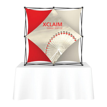 Xclaim 5ft Tabletop Display 02 - TradeShowPlus