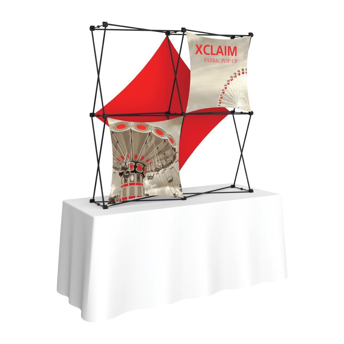 Xclaim 5ft Tabletop Display 03 - TradeShowPlus