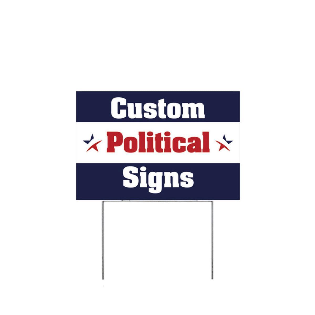 Yard Signs 18 x 11 (20 Pack) - TradeShowPlus