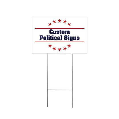 Yard Signs 23 x 18 (10 Pack) - TradeShowPlus