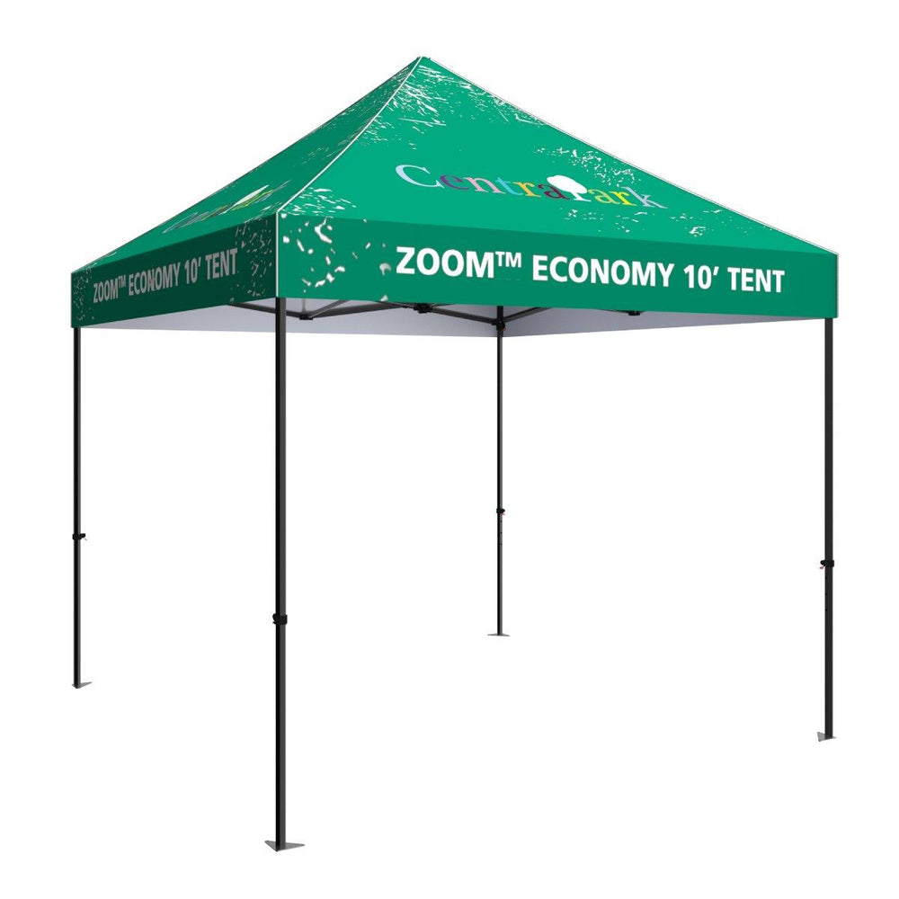 Zoom 10ft Economy Tent (Graphics Only) - TradeShowPlus
