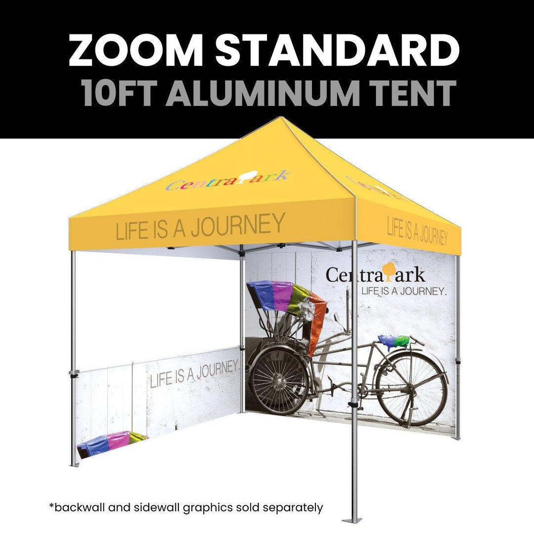Zoom 10ft Standard Tent - TradeShowPlus