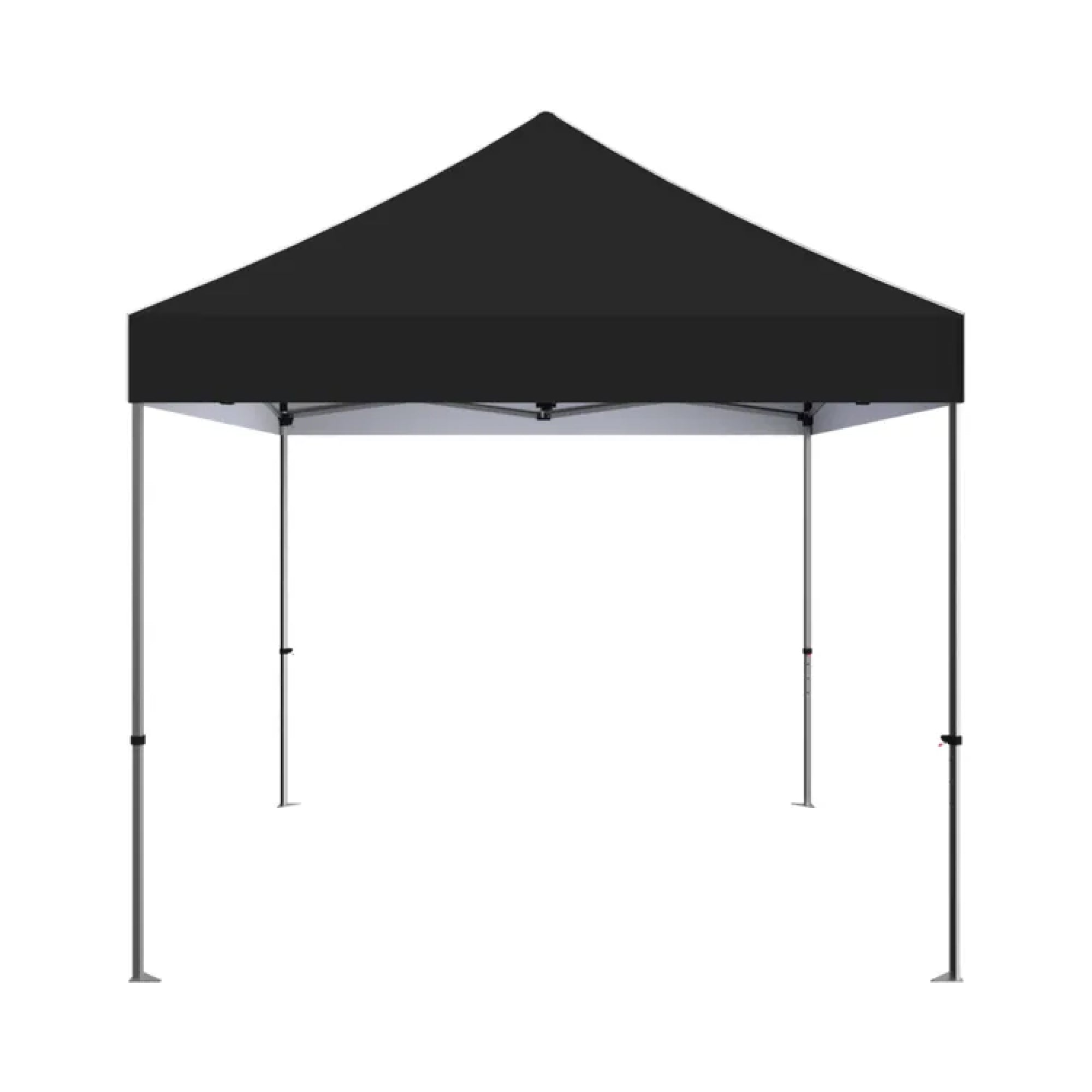 Pop-up canopy tent with adjustable legs for trade shows, exhibitions, and special events