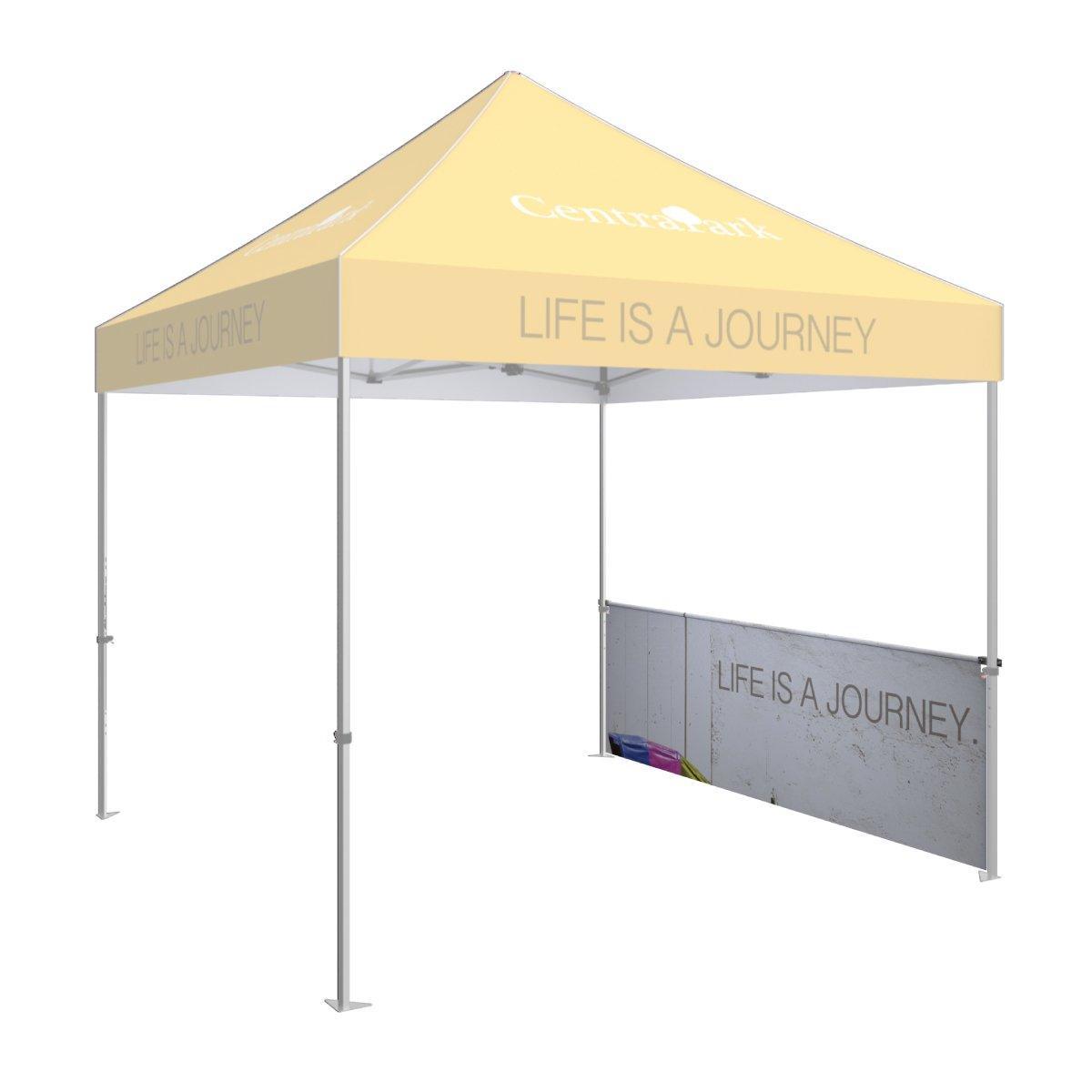 Zoom 10ft Tent Half Wall Graphic Kit - TradeShowPlus