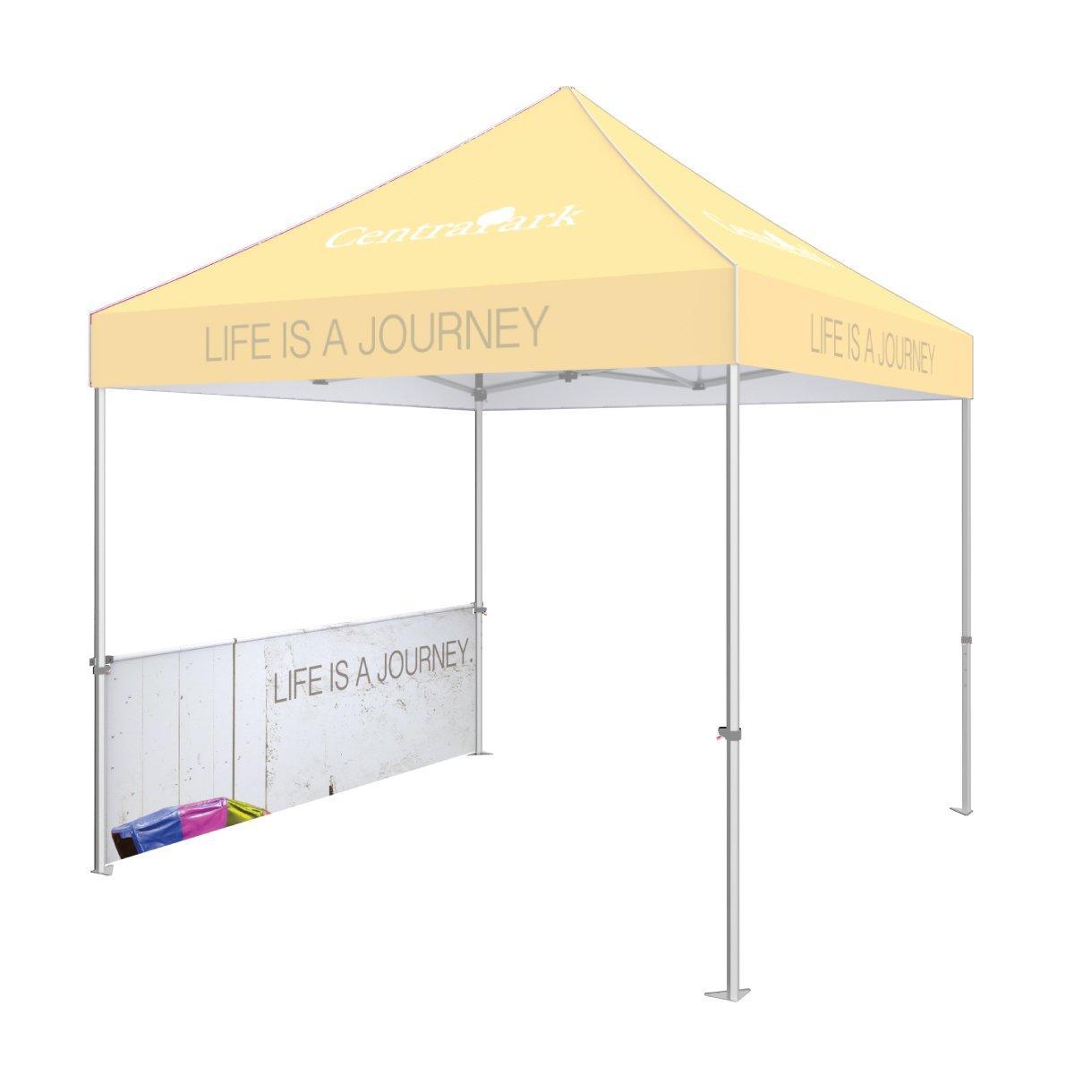 Zoom 10ft Tent Half Wall Graphic Kit - TradeShowPlus