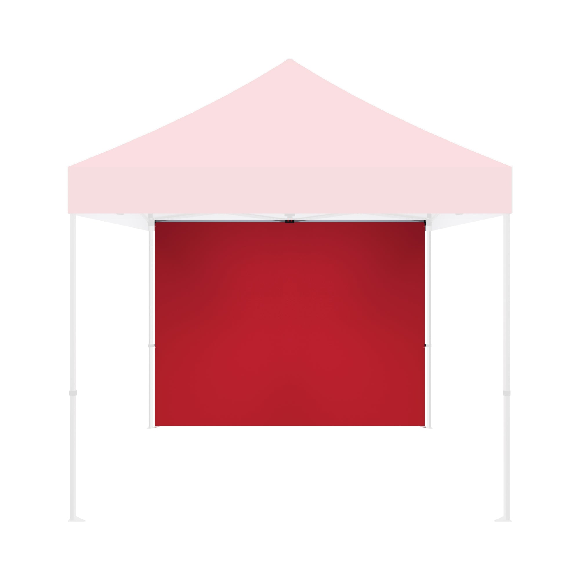 Trade show 10ft tent with solid background panel for exhibitions and special events