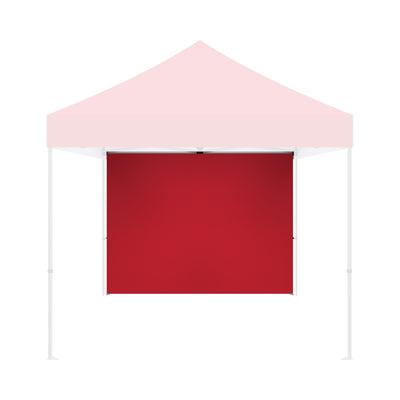 Trade show 10ft tent with solid background panel for exhibitions and special events