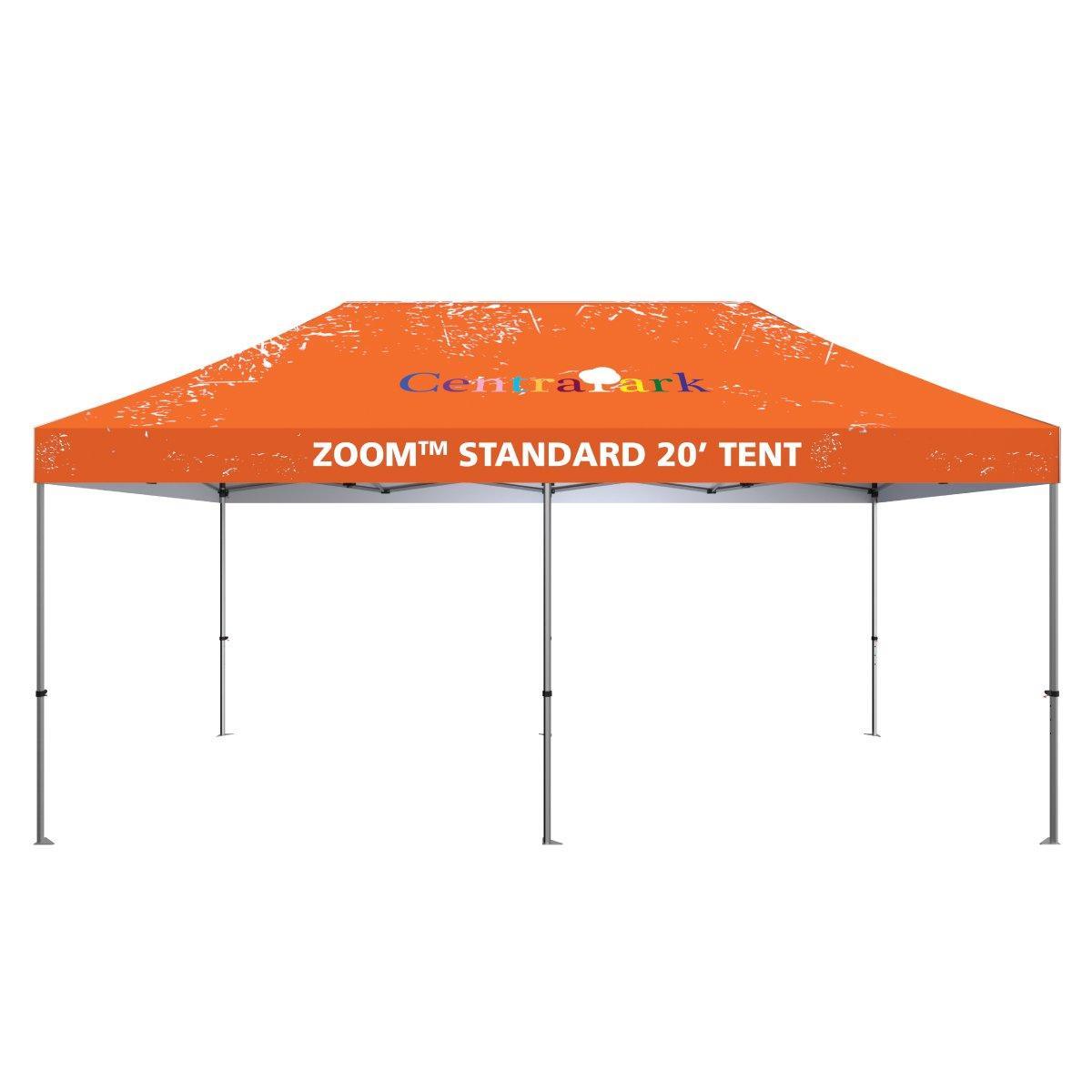 Zoom 20ft Standard Tent (Graphics Only) - TradeShowPlus