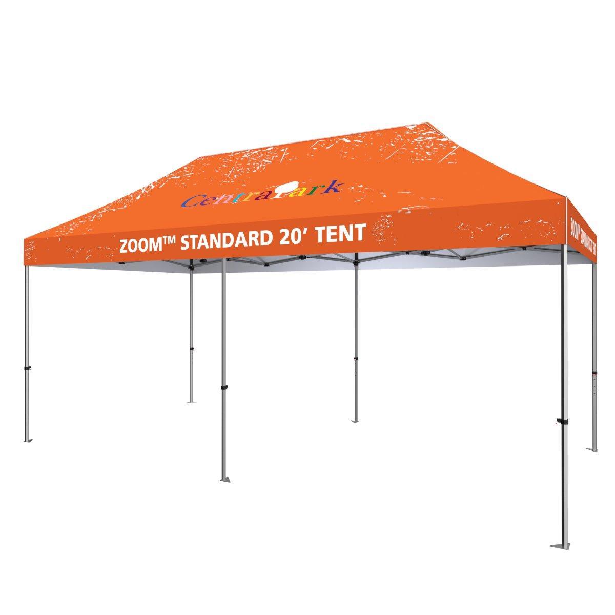 Zoom 20ft Standard Tent (Graphics Only) - TradeShowPlus