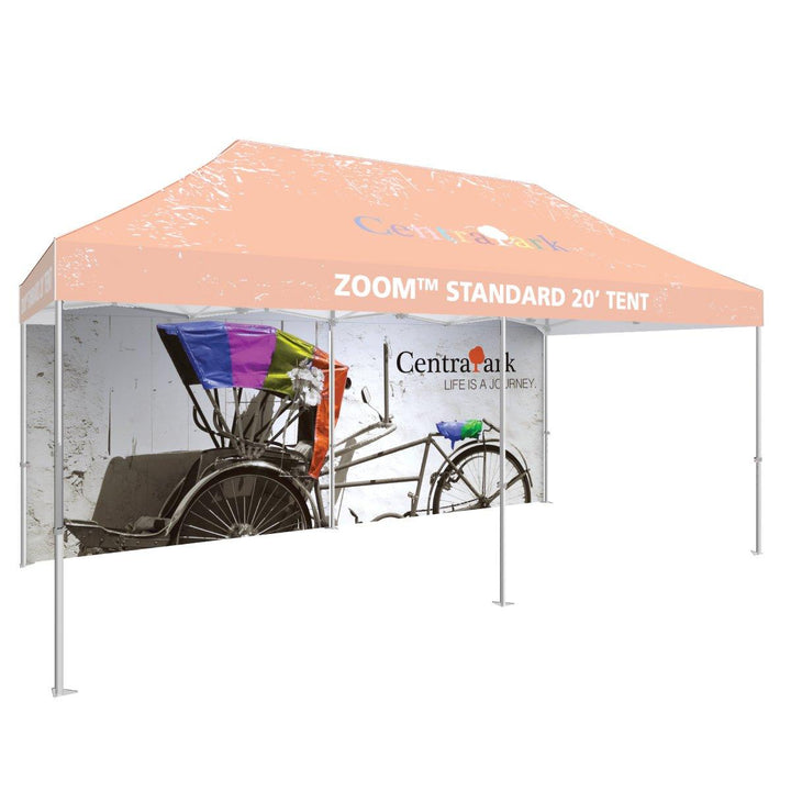 Zoom 20ft Tent Full Wall (Graphics Only) - TradeShowPlus