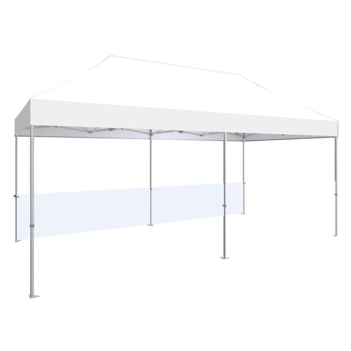 Zoom 20ft Tent Unimprinted Half Wall Kit - TradeShowPlus