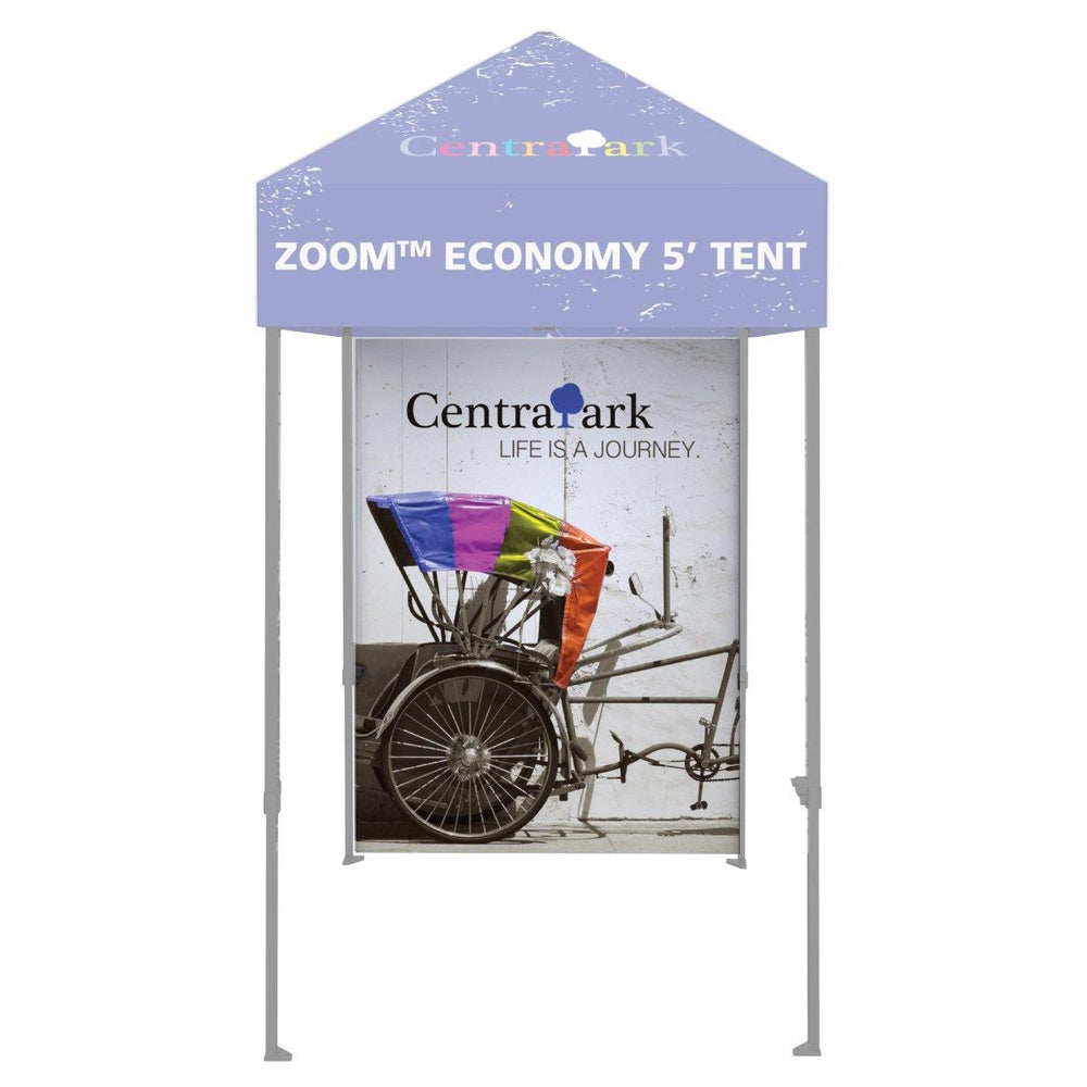Zoom 5ft Tent Full Wall (Graphics Only) - TradeShowPlus