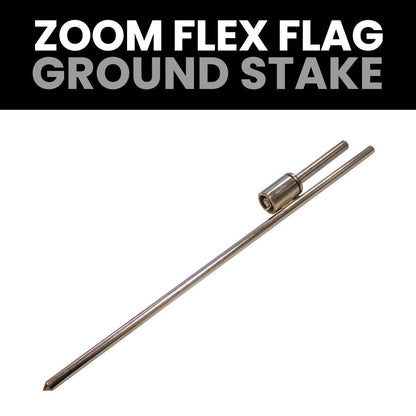 Zoom Flex Flag Ground Stake - TradeShowPlus