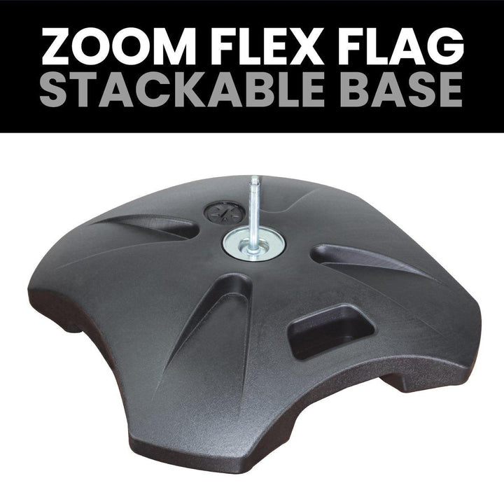 Zoom Flex Flag Stackable Base - TradeShowPlus
