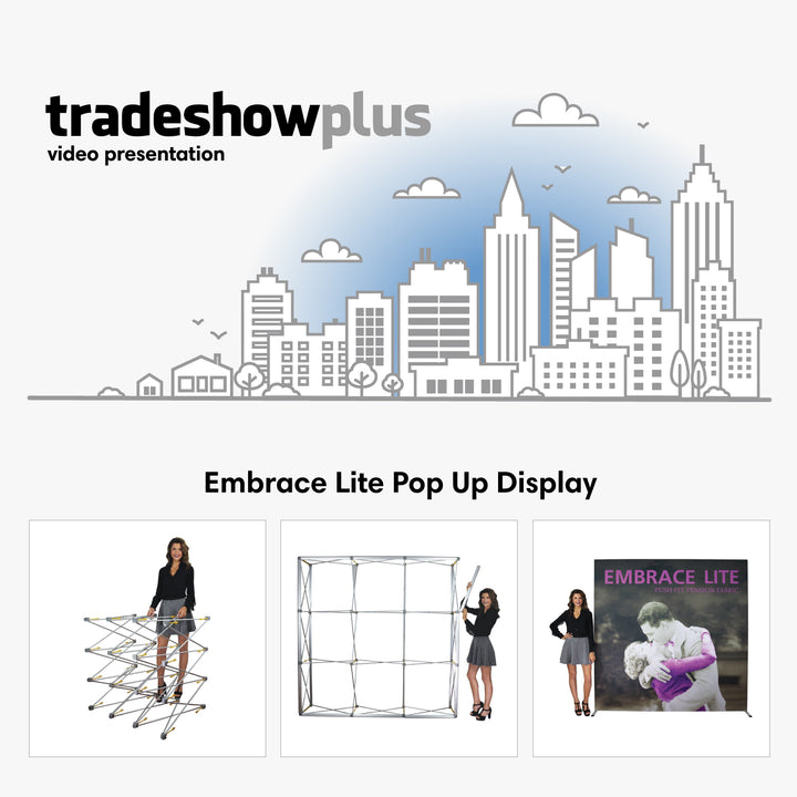 Embrace Lite Pop Up Display Video - TradeShowPlus